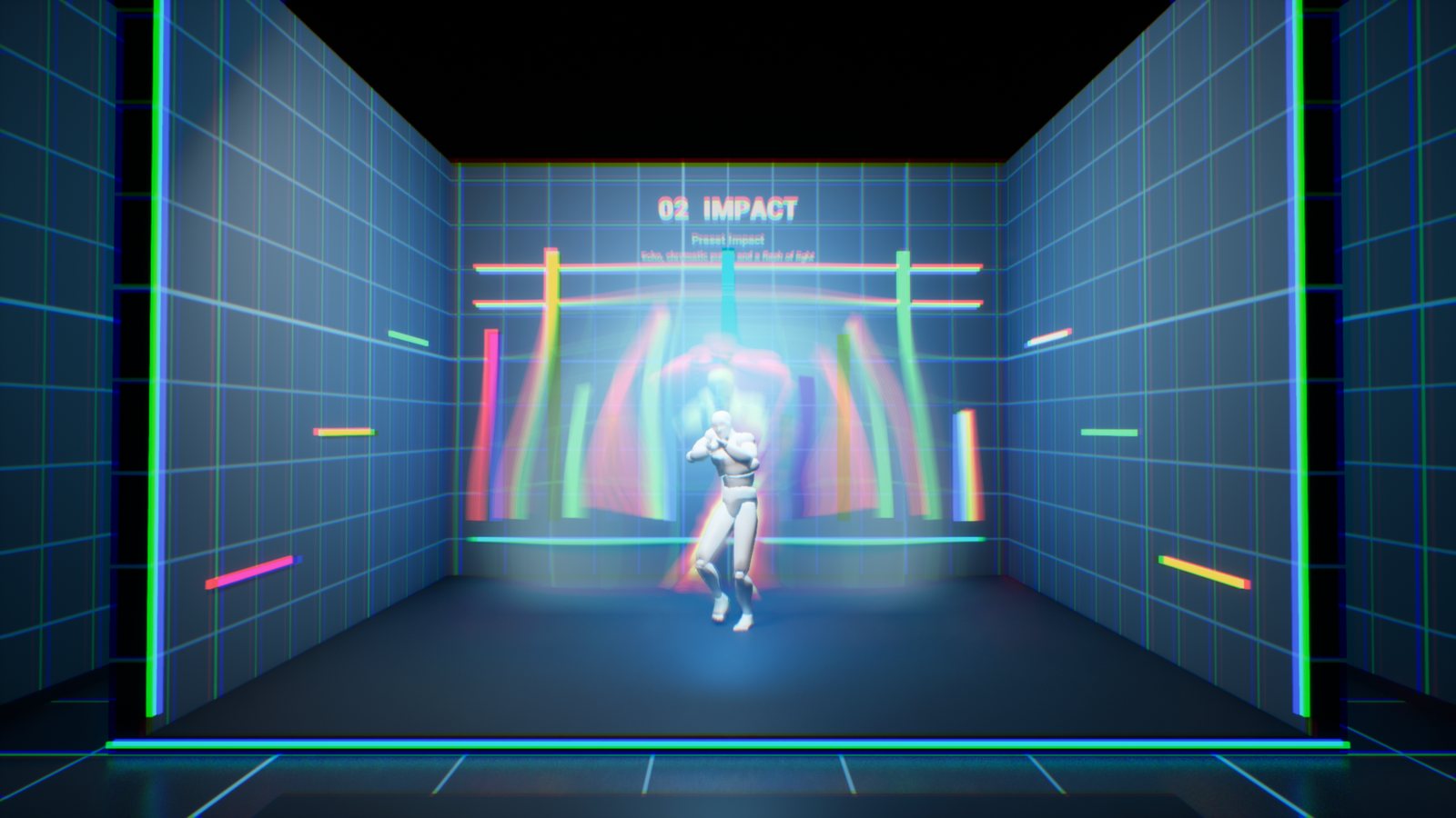 Impact preset with chromatic punch
